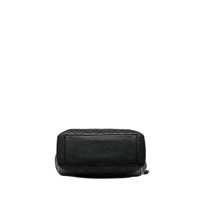 Chanel Caviar Petite Shopping Tote (SHG-ivSuzo)