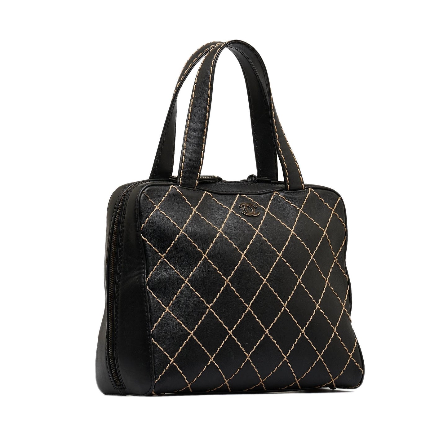 Chanel Cc Wild Stitch Handbag (SHG-fSzRiQ)