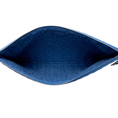 Chanel Chevron Lambskin Large O-Case (SHF-xDcooa)