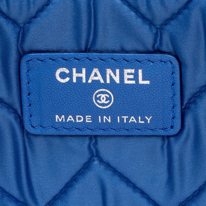 Chanel Chevron Lambskin Large O-Case (SHF-xDcooa)