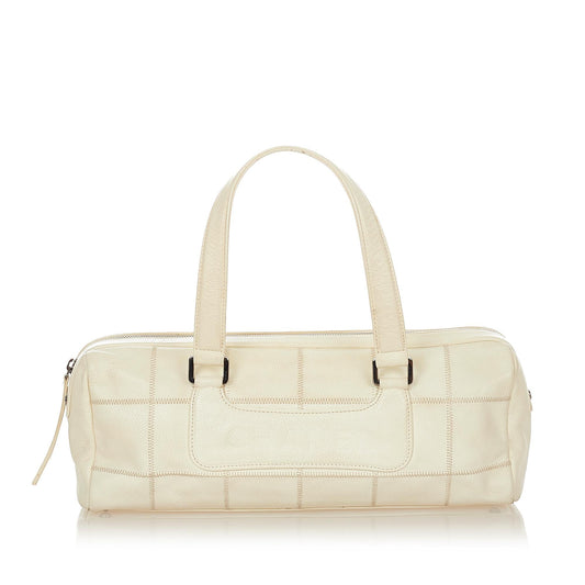 Chanel Choco Bar Caviar Leather Handbag (SHG-26186)