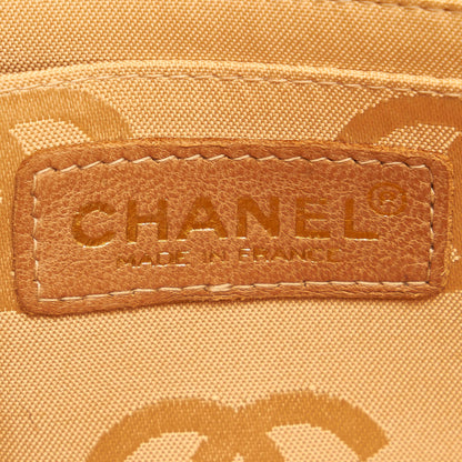 Chanel Choco Bar Patent Leather Single Flap Bag (SHG-30772)