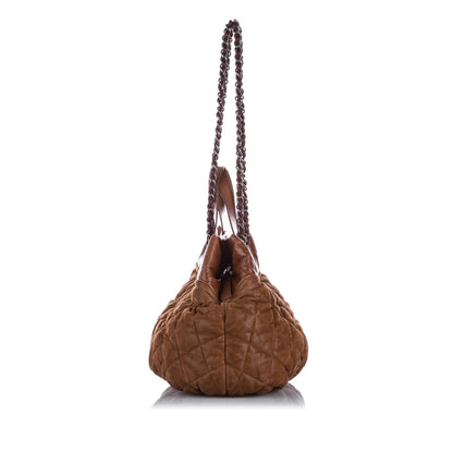 Chanel Classic In the Mix Lambskin Leather Satchel (SHG-22768)