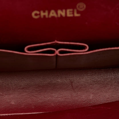 Chanel Classic Lambskin Leather Double Flap Bag (SHG-27218)