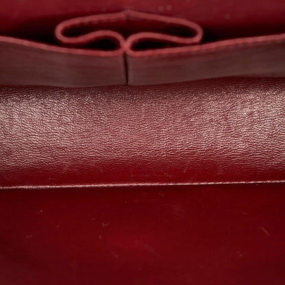 Chanel Classic Lambskin Leather Double Flap Bag (SHG-28756)