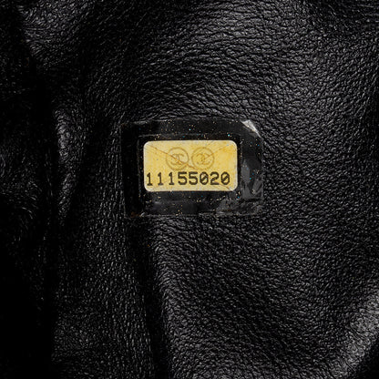 Chanel Leather Diagonal CC Ligne Accordion Satchel (SHF-17562)