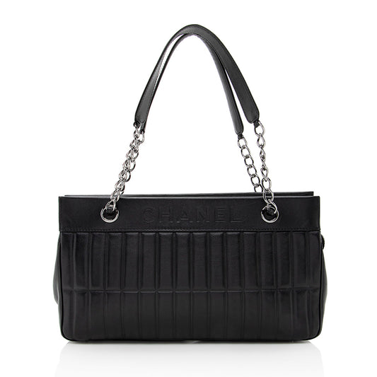 Chanel Leather LAX Shoulder Bag - FINAL SALE (SHF-17647)