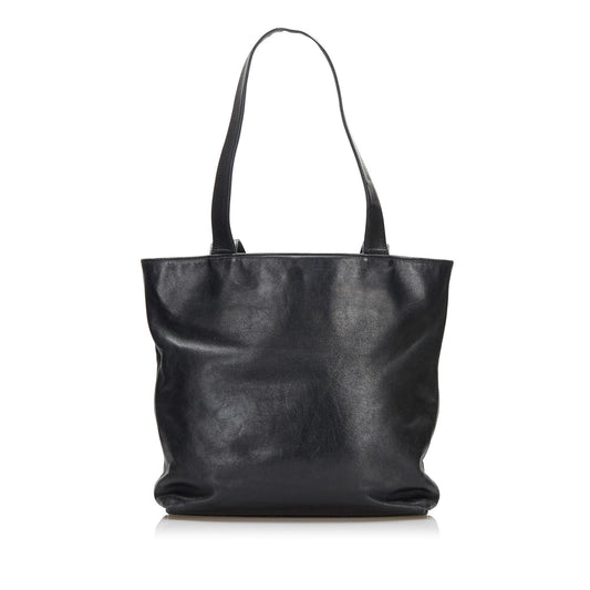 Chanel Leather Tote (SHG-36955)