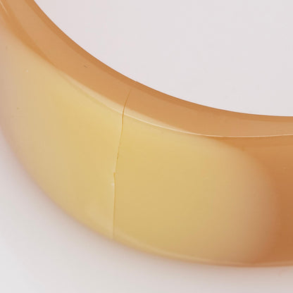 Chanel Lucite Gradient CC Wide Bangle Bracelet (SHF-fp6Cag)
