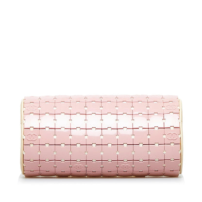 Chanel Lucite Puzzle Barrel Handbag (SHG-FENZ2D)