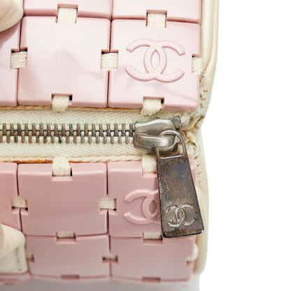 Chanel Lucite Puzzle Barrel Handbag (SHG-FENZ2D)