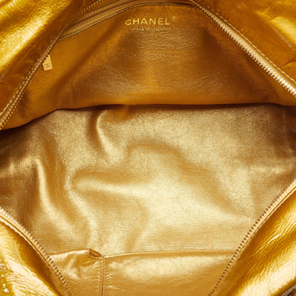 Chanel Luxe Ligne Bowler Bag (SHG-PphpRs)