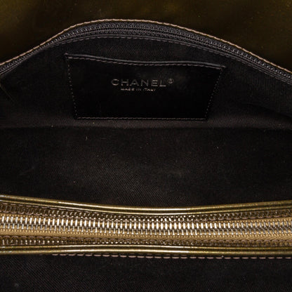 Chanel Mademoiselle Lambskin Leather Bowling Bag (SHG-37469)