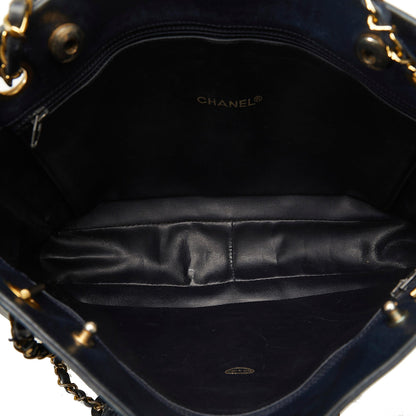 Chanel Matelasse Lambskin Chain Tote Bag (SHG-10qrs3)