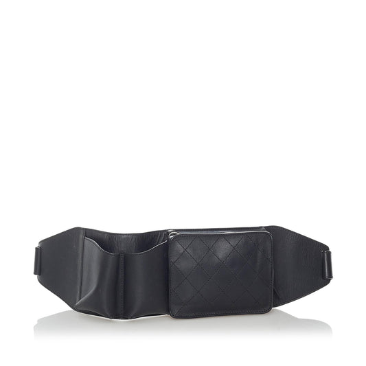 Chanel Matelasse Leather Belt Bag (SHG-30665)
