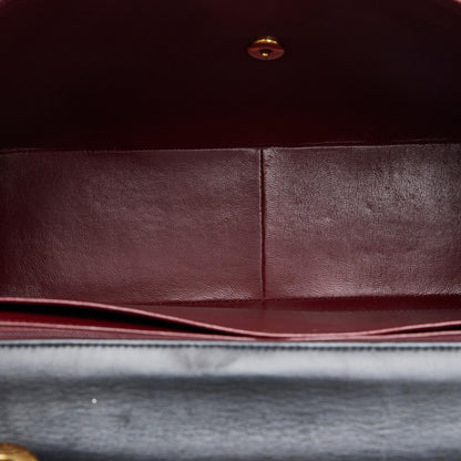 Chanel Maxi Classic Lambskin Double Flap (SHG-rPvxRG)