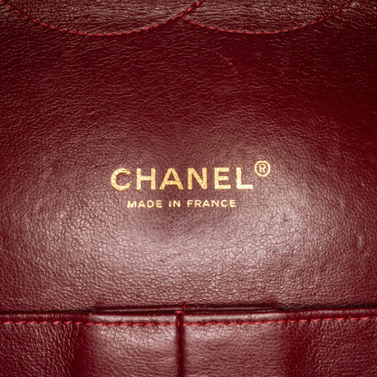 Chanel Maxi Classic Lambskin Double Flap (SHG-eE9hXY)