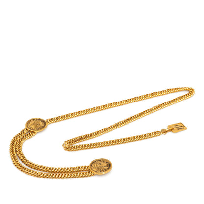 Chanel Medallion Chain-Link Belt - 39 / 100.00 (SHG-3ZLjwc)