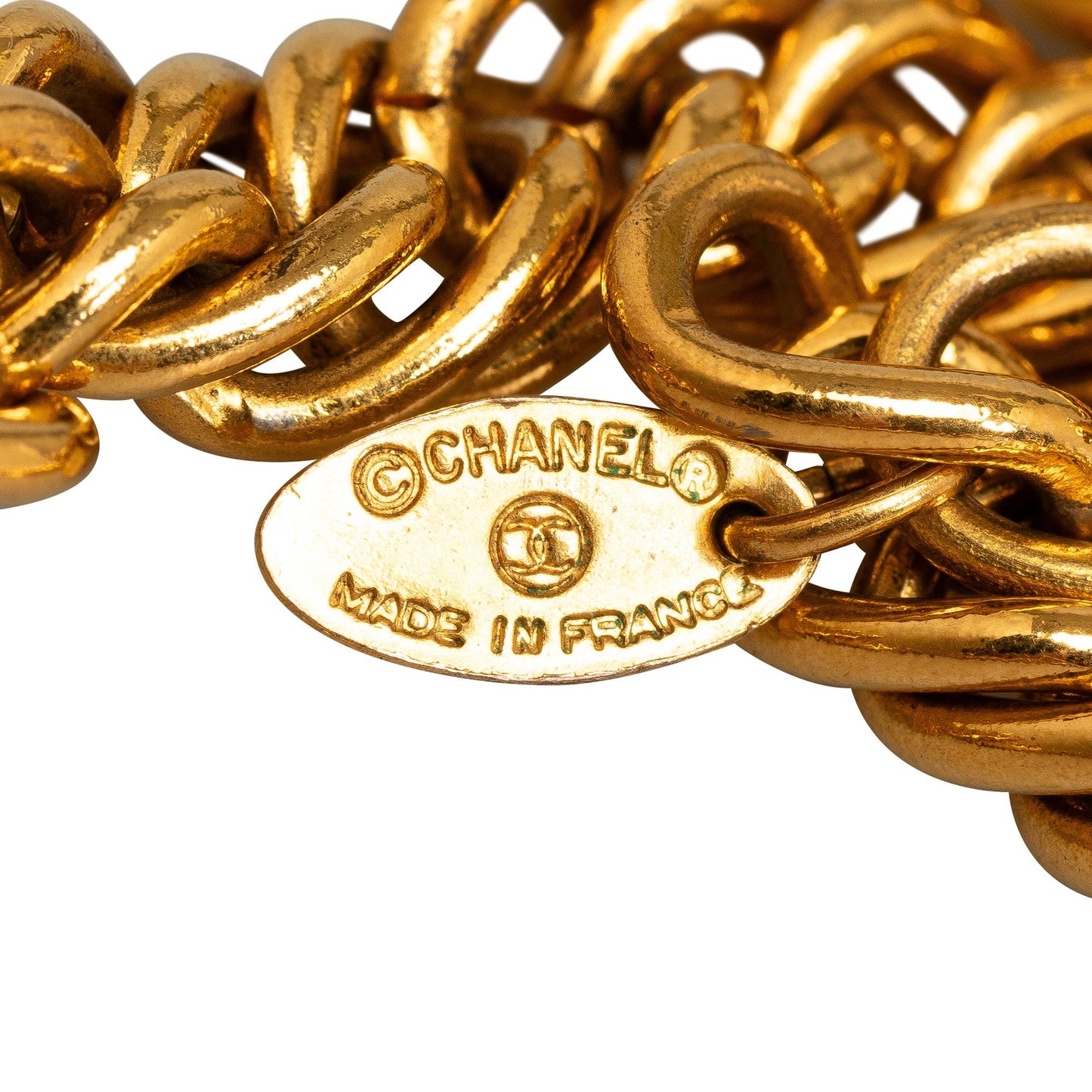 Chanel Medallion Chain-Link Belt - 39 / 100.00 (SHG-3ZLjwc)
