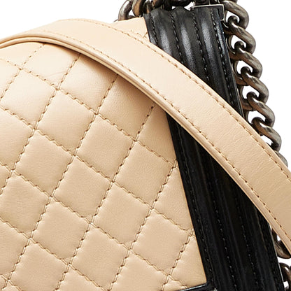 Chanel Medium Bicolor Boy (SHG-48d4Cn)
