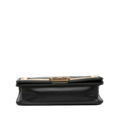 Chanel Medium Boy Flap Tricolor (SHG-lWkgem)