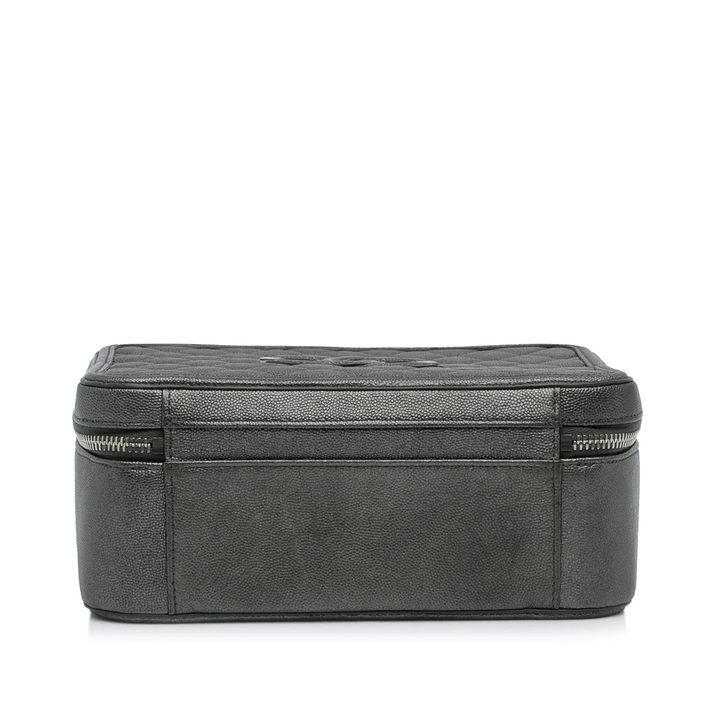 Chanel Medium CC Filigree Caviar Vanity Case (SHG-JLPrCU)