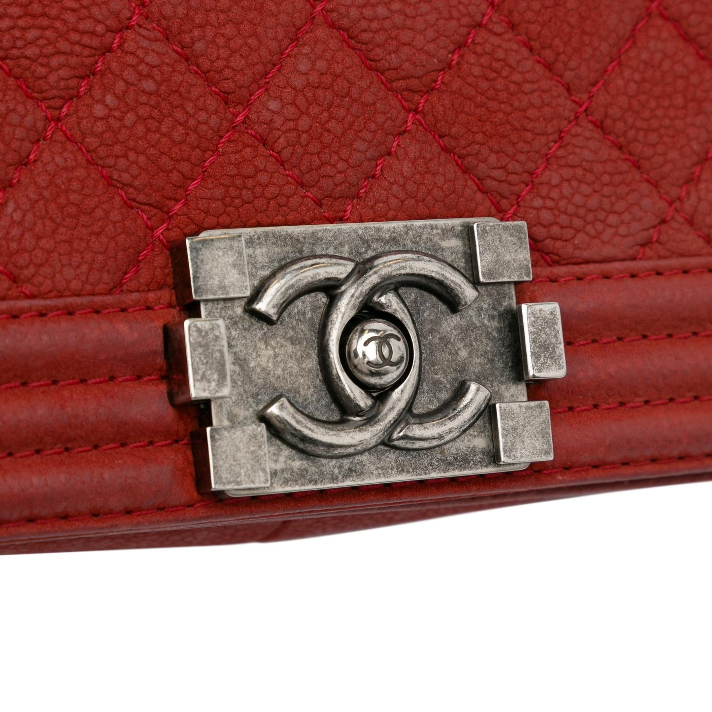 Chanel Medium Caviar Boy Flap Bag (SHG-KrBQ6Q)