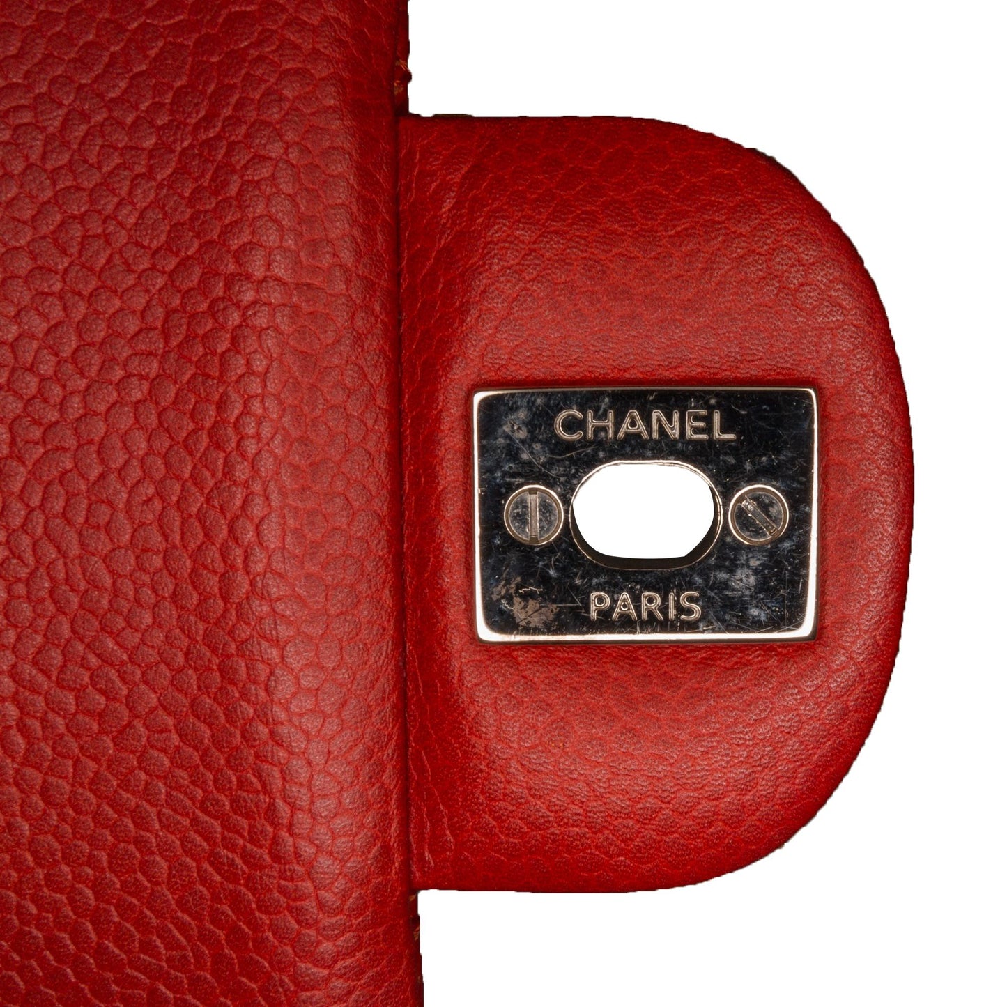 Chanel Medium Classic Caviar Double Flap (SHG-6JSPZZ)