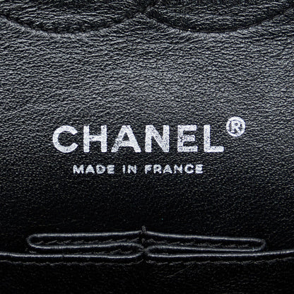 Chanel Medium Classic Lambskin Bicolor Double Flap (SHG-8jAZkX)
