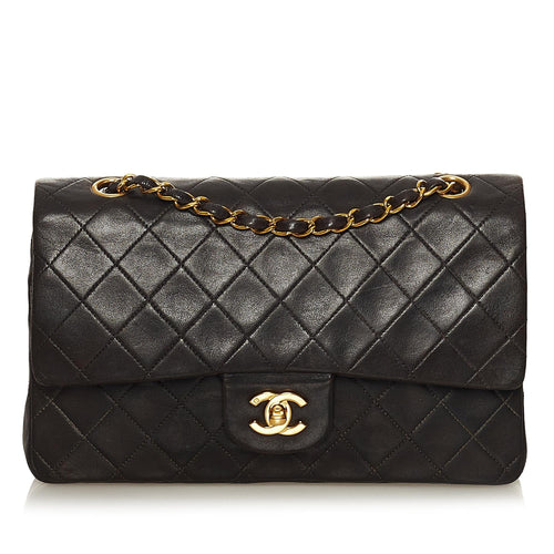 Chanel Medium Classic Lambskin Double Flap (SHG-37063)