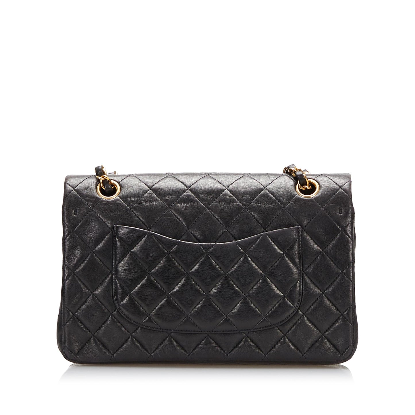 Chanel Medium Classic Lambskin Double Flap (SHG-37068)