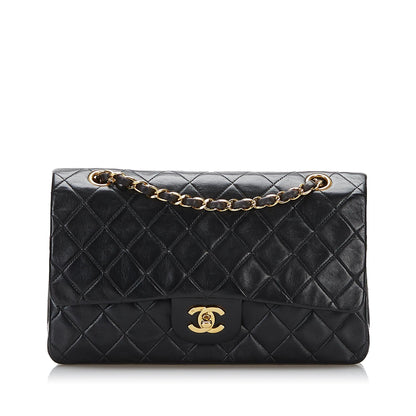 Chanel Medium Classic Lambskin Double Flap (SHG-37471)