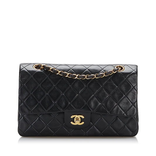 Chanel Medium Classic Lambskin Double Flap (SHG-37471)