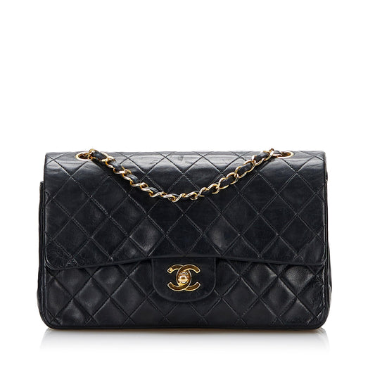 Chanel Medium Classic Lambskin Double Flap (SHG-Z7N1wd)