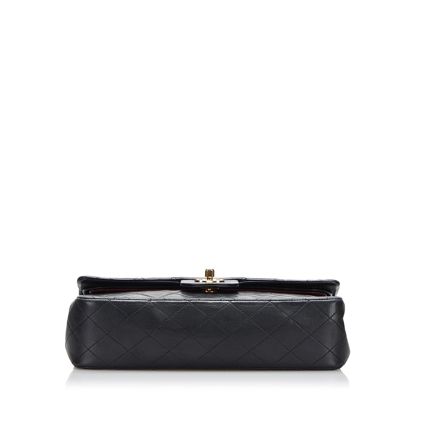 Chanel Medium Classic Lambskin Double Flap (SHG-8sT9Z0)