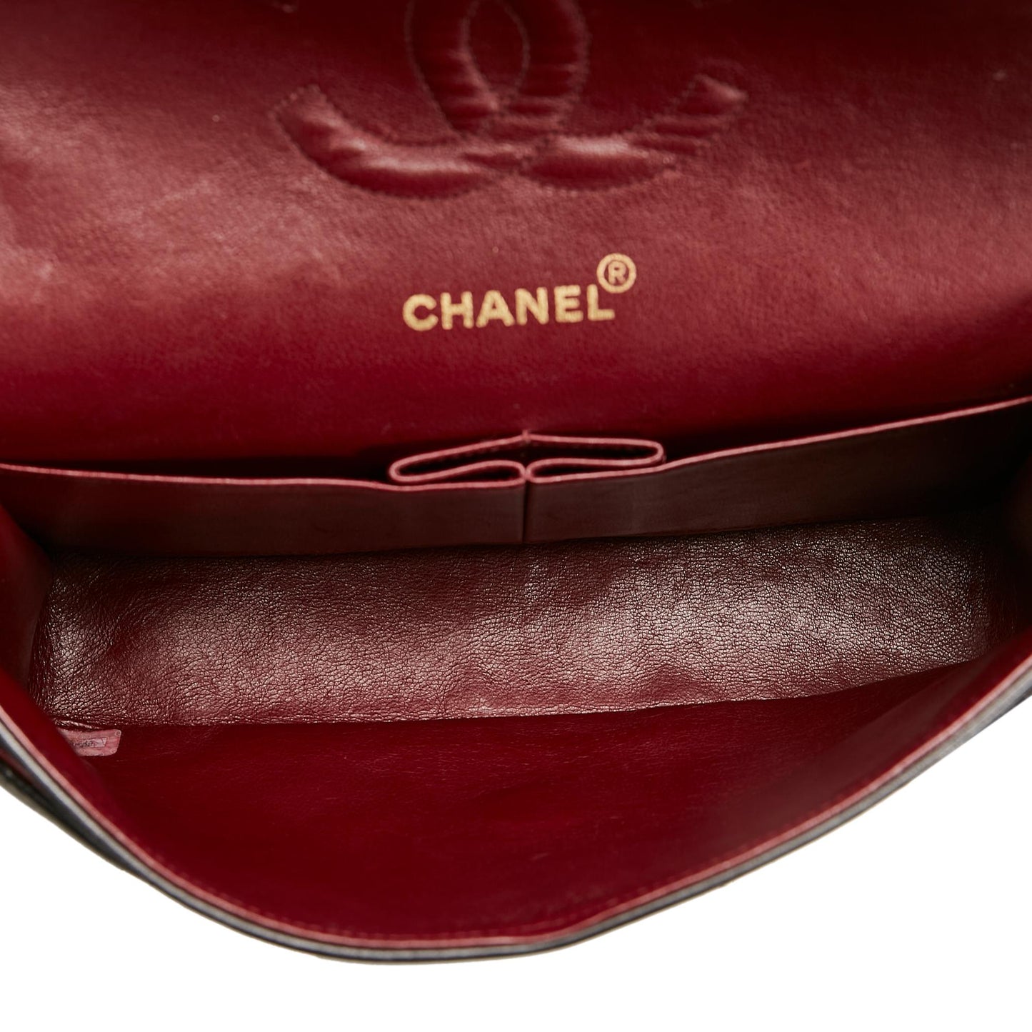 Chanel Medium Classic Lambskin Double Flap (SHG-jljyvv)