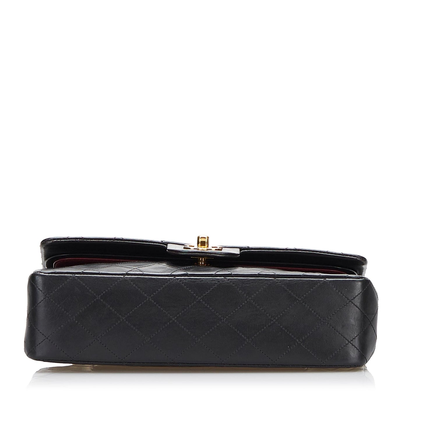 Chanel Medium Classic Lambskin Double Flap (SHG-Vy6wu2)