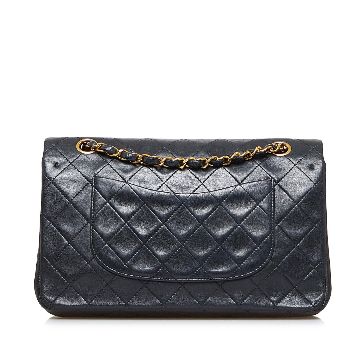 Chanel Medium Classic Lambskin Double Flap (SHG-QHtK2D)