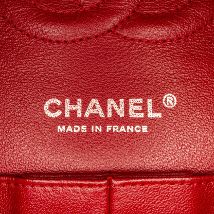Chanel Medium Classic Lambskin Double Flap (SHG-9UQtL2)