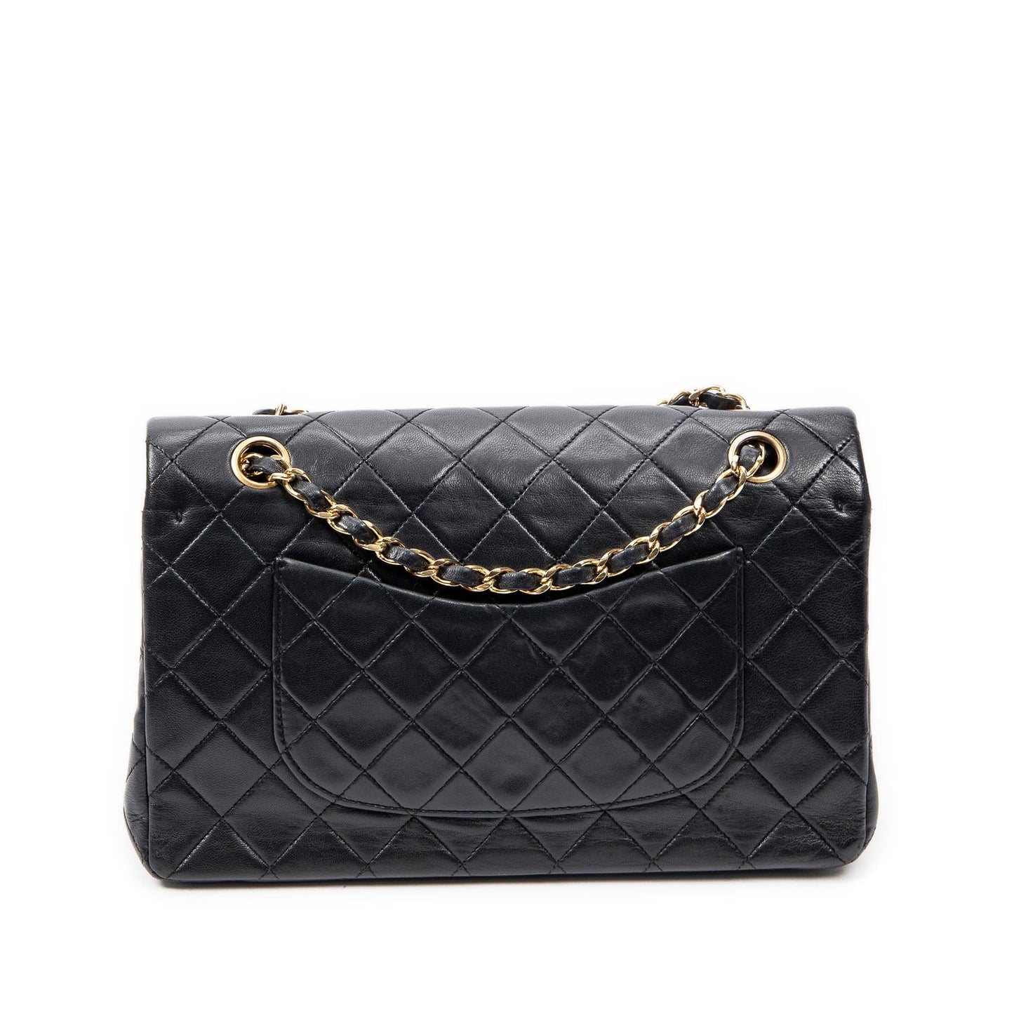 Chanel Medium Classic Lambskin Double Flap (SHG-lRIbs9)