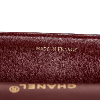 Chanel Medium Classic Lambskin Double Flap (SHG-MLhL0Y)