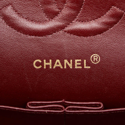 Chanel Medium Classic Lambskin Double Flap (SHG-MLhL0Y)
