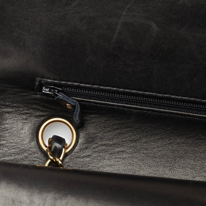Chanel Medium Classic Lambskin Double Flap (SHG-veZ7dq)