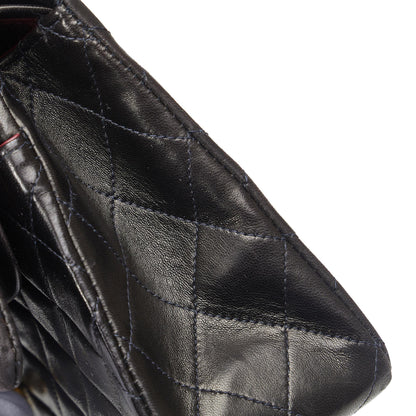 Chanel Medium Classic Lambskin Double Flap (SHG-veZ7dq)
