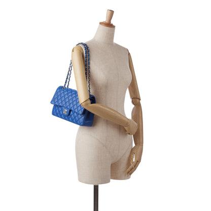 Chanel Medium Classic Lambskin Double Flap (SHG-35PTvR)