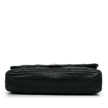 Chanel Medium Classic Lambskin Single Flap (SHG-OBN1xh)