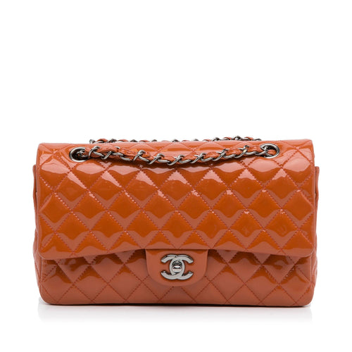 Chanel Medium Classic Patent Double Flap (SHG-dM8MXI)