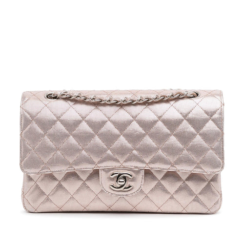Chanel Medium Classic Pixel Effect Double Flap (SHG-aNHyi9)