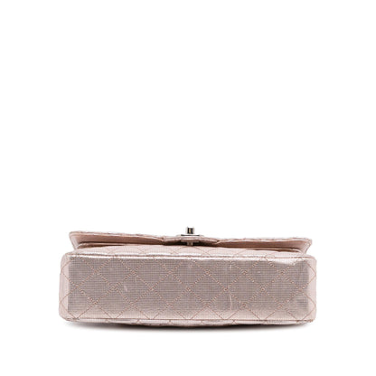 Chanel Medium Classic Pixel Effect Double Flap (SHG-aNHyi9)