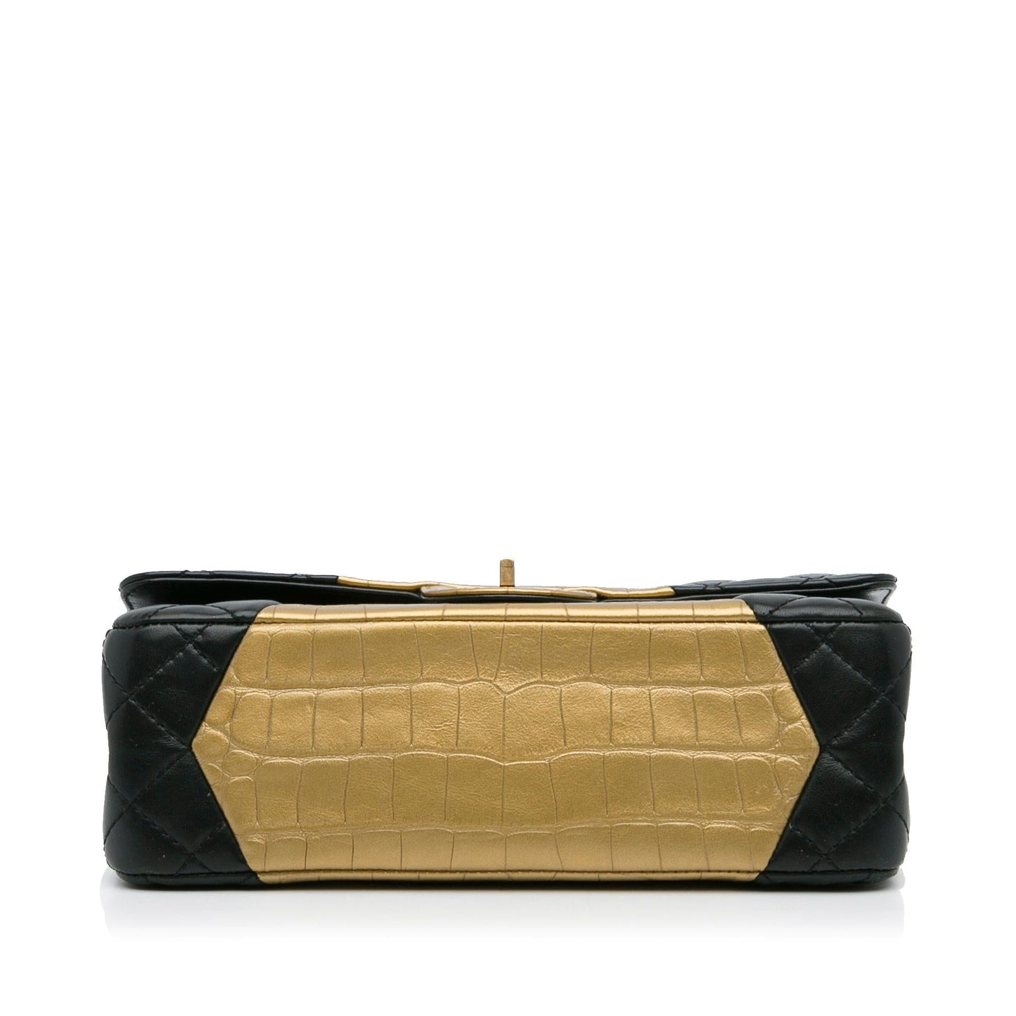 Chanel Medium Croc Embossed Lambskin 2.55 Reissue Double Flap Bag (SHG-JzyULz)
